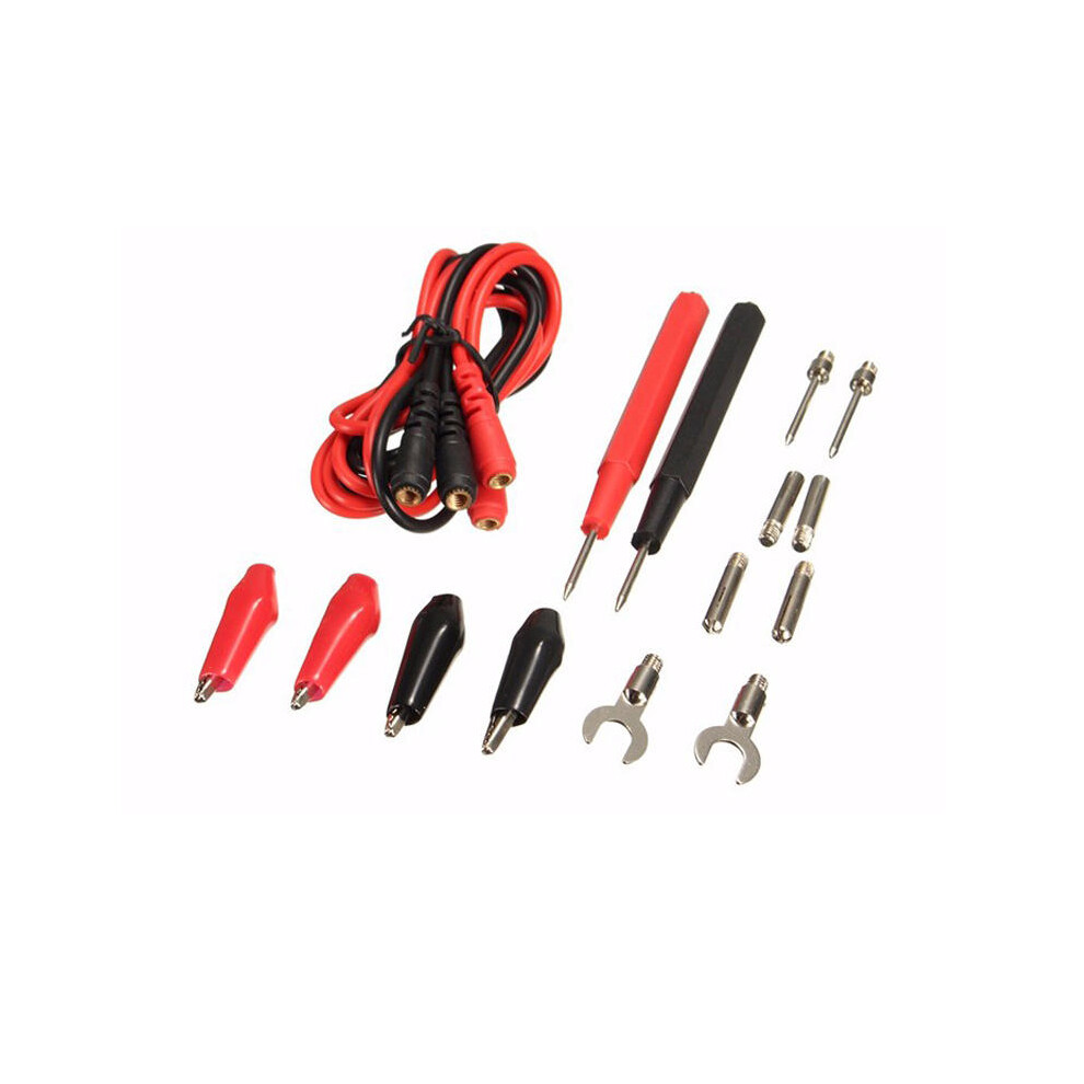 1 Full Set Multifunction Digital Multimeter Probe Test Leads Cable