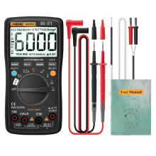 (Black) Digital Bluetooth True RMS Multimeter 6000 Counts Professional Auto Multimetro AC/DC Current Voltage Tester