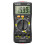 (Red) Ultra-thin Split LCD Digital Multimeter Tester with Stowable Test Pen Auto Voltmeter Resistance Tester Tool 9