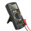(Red) Ultra-thin Split LCD Digital Multimeter Tester with Stowable Test Pen Auto Voltmeter Resistance Tester Tool 11