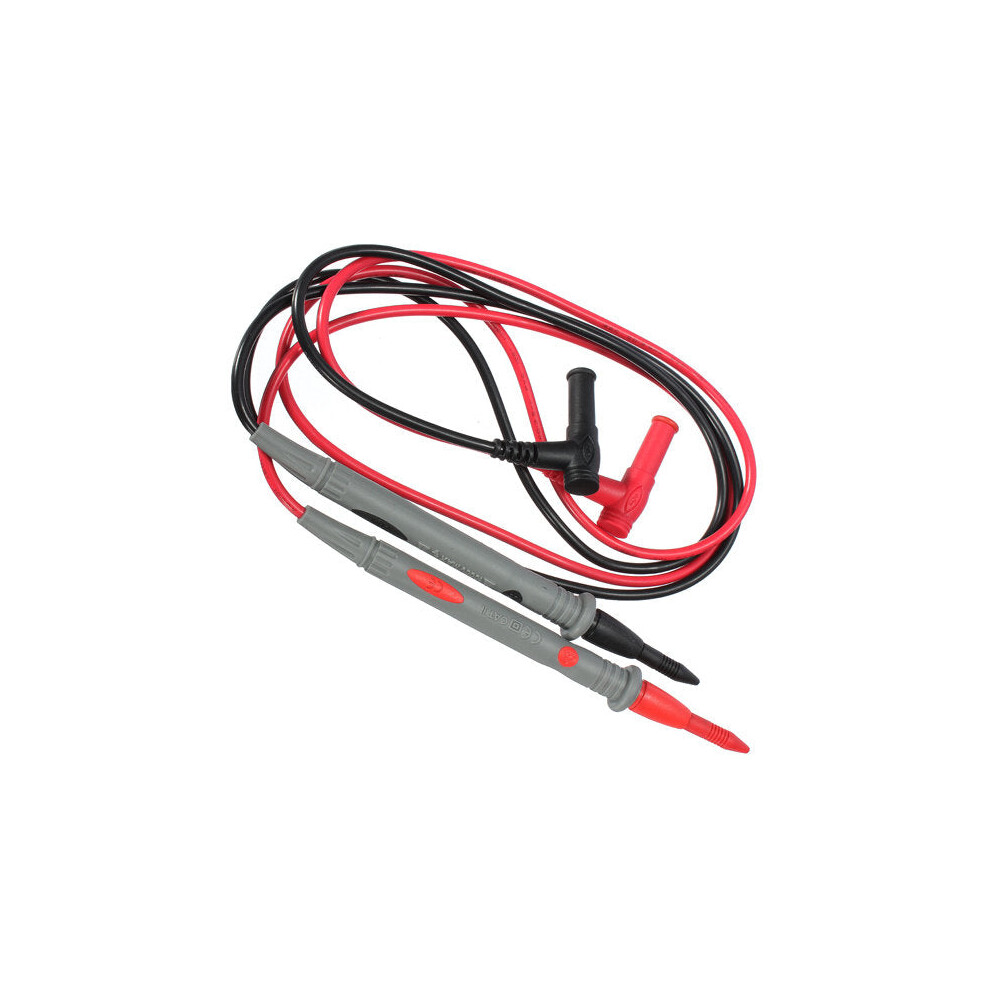 1 Pair 1000V 20A Banana Universal Multimeter Test Probe Leads Cable