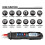 (Yellow) Digital Pen Multimeter Professional 4000 Counts Smart Meter Voltage Resistance Capacitance Testers 4