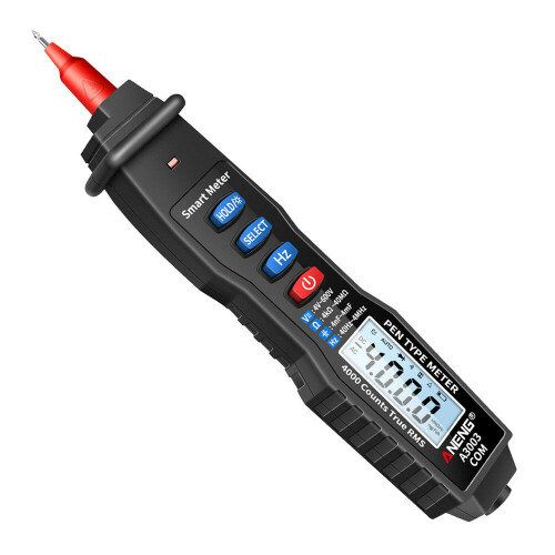 (Yellow) Digital Pen Multimeter Professional 4000 Counts Smart Meter Voltage Resistance Capacitance Testers 2