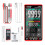 (Black) 9999 Counts Auto Range Full-screen Touch Smart Digital Multimeter Rechargeable DC/AC Voltage Current Tester Meter 9