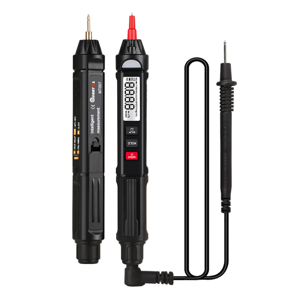 True RMS Digital Multimeter + Voltage Test Pen 2 In 1 Normal LCD Screen