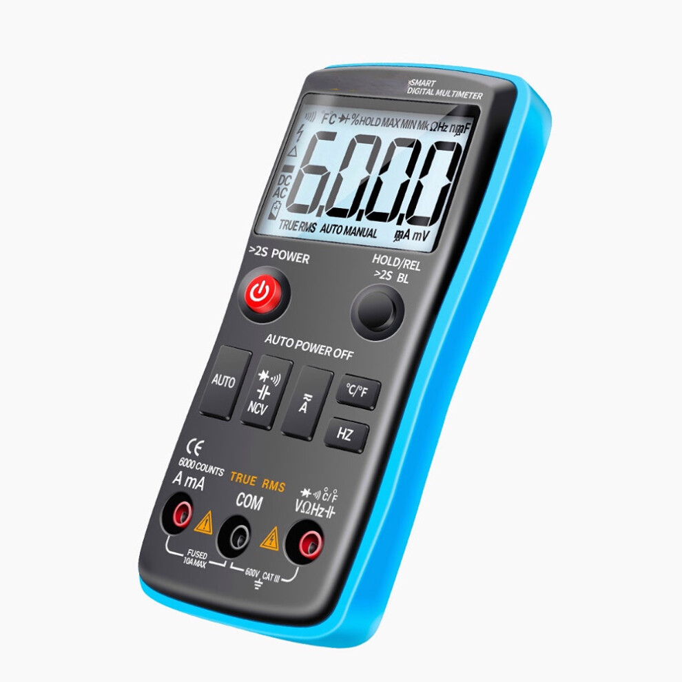 (Blue) Lcd Handheld Digital Multimeter 8727971612439