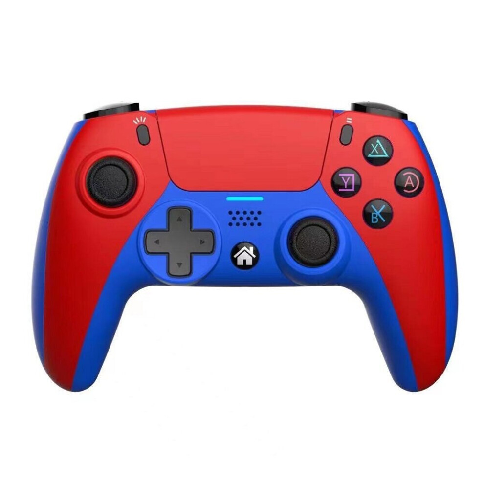 (+Blue) Six-Axis Somatosensory Gyroscope Wireless Game Controller For Elite Slim Pro Console Dual Vibration Gamepad Programmable Back Button Suppor Red/Blue 8727971609637