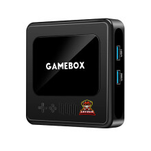 (Black, 128G) 32GB 128GB 20000 Games Emuelec 4.3 Retro TV Game Console MAME DC FC MD PS Game Box HD TV Game Player with Wireless Controllers