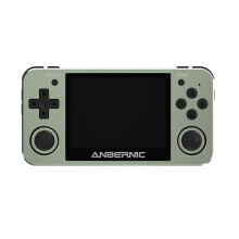 (Green) 80GB 7000 Games Retro Handheld Game Console RK3326 1.5GHz Linux System for PSP NDS PS1 N64 MD openbor Game Player Wifi Online Sparring