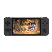 (Black) 64G 10000+ Games Console Wifi bluetooth 5.0 Inch IPS HD Screen Video Retro Handheld Game Player PS1 N64 CP3 NES 4200mAh Battery