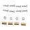 51 Chip Game Console Electronic Production DIY Kit Play Game Design Board Module 11