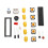 51 Chip Game Console Electronic Production DIY Kit Play Game Design Board Module 5