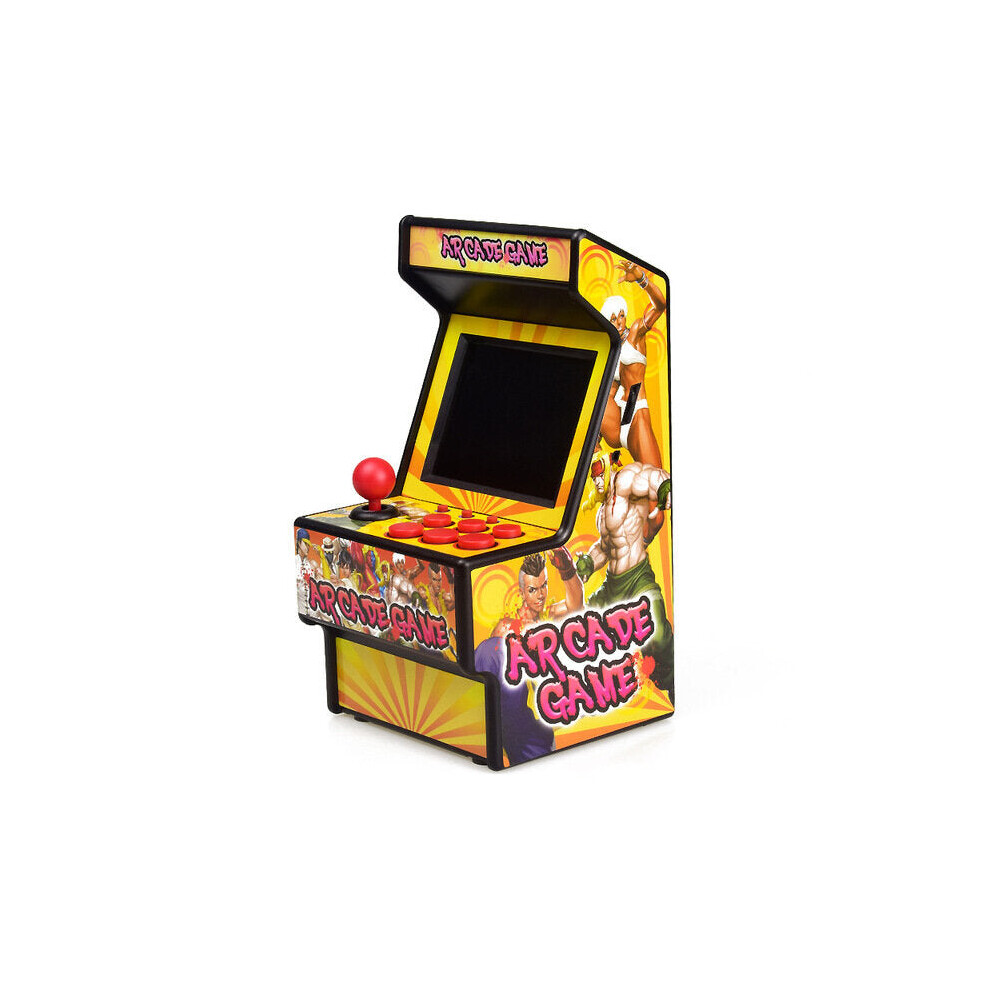 (D) 16 Bit Built-In 156 Classic Games Retro Mini Handheld Arcade Game Console Game Player Support Av Output 8727971610800