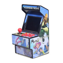 (E) 16 Bit Built-in 156 Classic Games Retro Mini Handheld Arcade Game Console Game Player Support AV Output