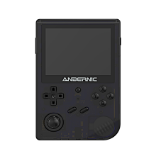 (Black) 48GB 5000 Games Handheld Game Console for PSP PS1 NDS N64 MD PCE RK3326 Open Source Wifi Vibration Retro Video Game Player 3.5 inch IPS Display