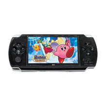 (Black) 8GB 10000+ Games 4.3 inch High Definition Retro Handheld Video Game Console Game Player for GBA NES GBC GB SFC MD