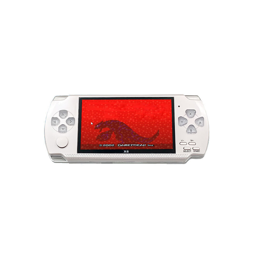 (White) 8Gb 10000+ Games 4.3 Inch High Definition Retro Handheld Video Game Console Game Player For Gba Nes Gbc Gb Sfc Md White 8727971611494