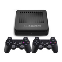 (64GB) 256GB 30000 Games TV Game Conosle for PSP DC PS1 MAME FC MD Retro Emuelec 4.5 Android 9.0 Dual System TV Box Arcade TV Player