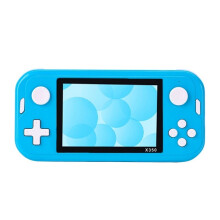 (Blue) 8GB 6800 Games Handheld Game Console for GB NES SFC FC MD MAME CPS 3.5 Inch HD Display Retro Video Game Player 1200mAh 6H Battery Life