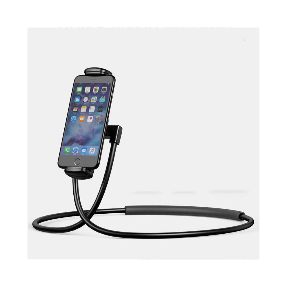 Lazy Phone Bracket Necklace Phone Holder Stand for 4-10 inches Mobile Phone Tablet