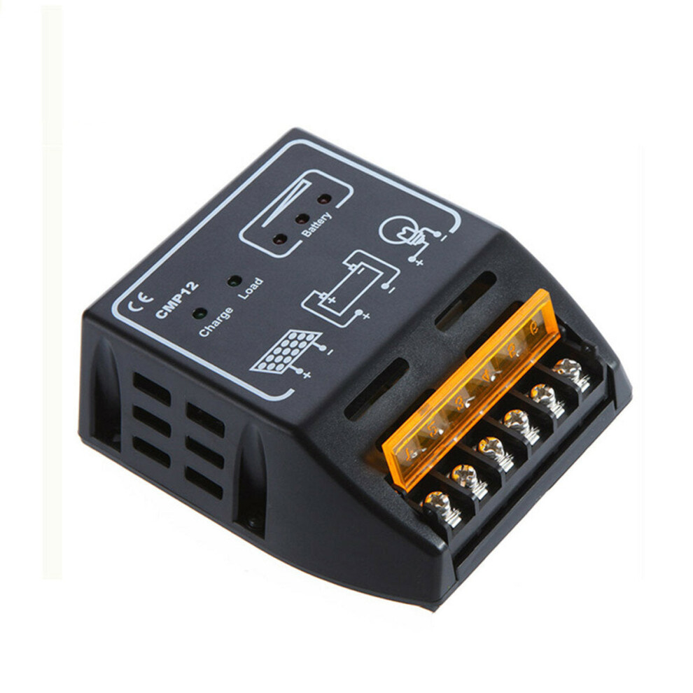 12V/24V Cmp 10A Solar Panel Charger Regulator Controller For Lamps Battery 4250937714877
