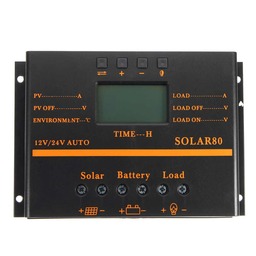 (40A) Pwm Solar Controller Lcd Function 5V Dc Solar Panel Battery Charge Regulator 4250937721332