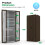 (Brown) YODOLLA Storage Cabinet Garden Storage Box 5