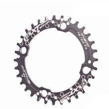(Black, 38T) 32/34/36/38T Mountain Bike Discs Bike Components Round Narrow Wide Chainring Bicycle Chainwheel