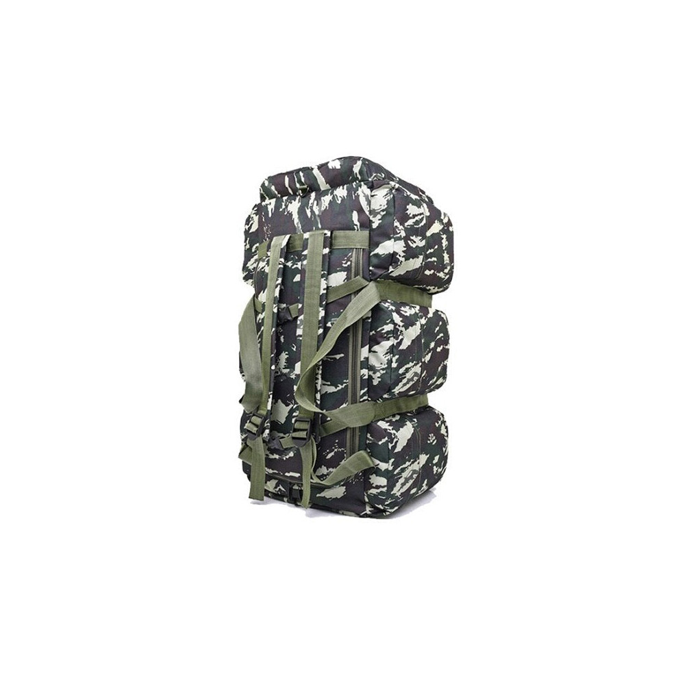 (03#Camouflage) 90L Large Capacity Men's Military Tactical Backpack Waterproof Oxford Hiking Camping Backpacks Wear-resisting Travel Bag