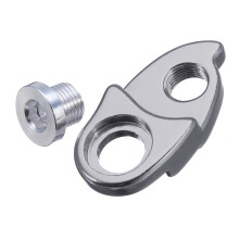 (Grey) MTB Mountain Bike Bicycle Rear Derailleur Hanger Extension Extender Road Bicycle Cycling Frame Gear Tail Hook Extender Accessory
