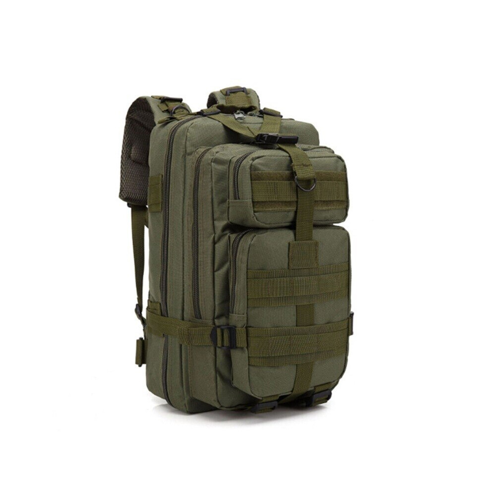 (Green, Backpack) Outdoor Military Army Tactical Shoulder Bags Trekking Sports Travel Rucksacks Camping Hiking Trekking Camouflage Bags