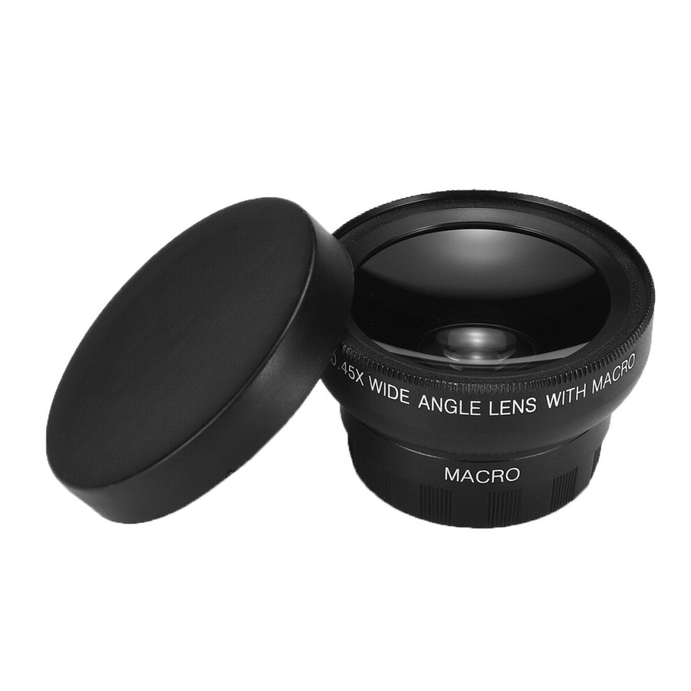 (Wide Angle Lens Only) Digital Camcorder Vlog Video Vlogging Youtube Camera Video Recorder With 24Mp Microphone Wide-Angle Lens 6112211898902