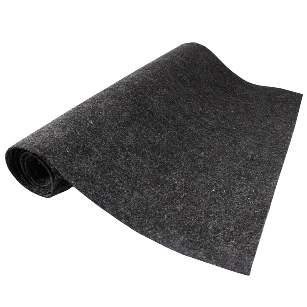 (Dark Gray) 3x2m Non-slip Marine Carpet Floor Felt Boat Yacht Houseboat Deck Cab Bunk Mat Under Cabin Deck Plating