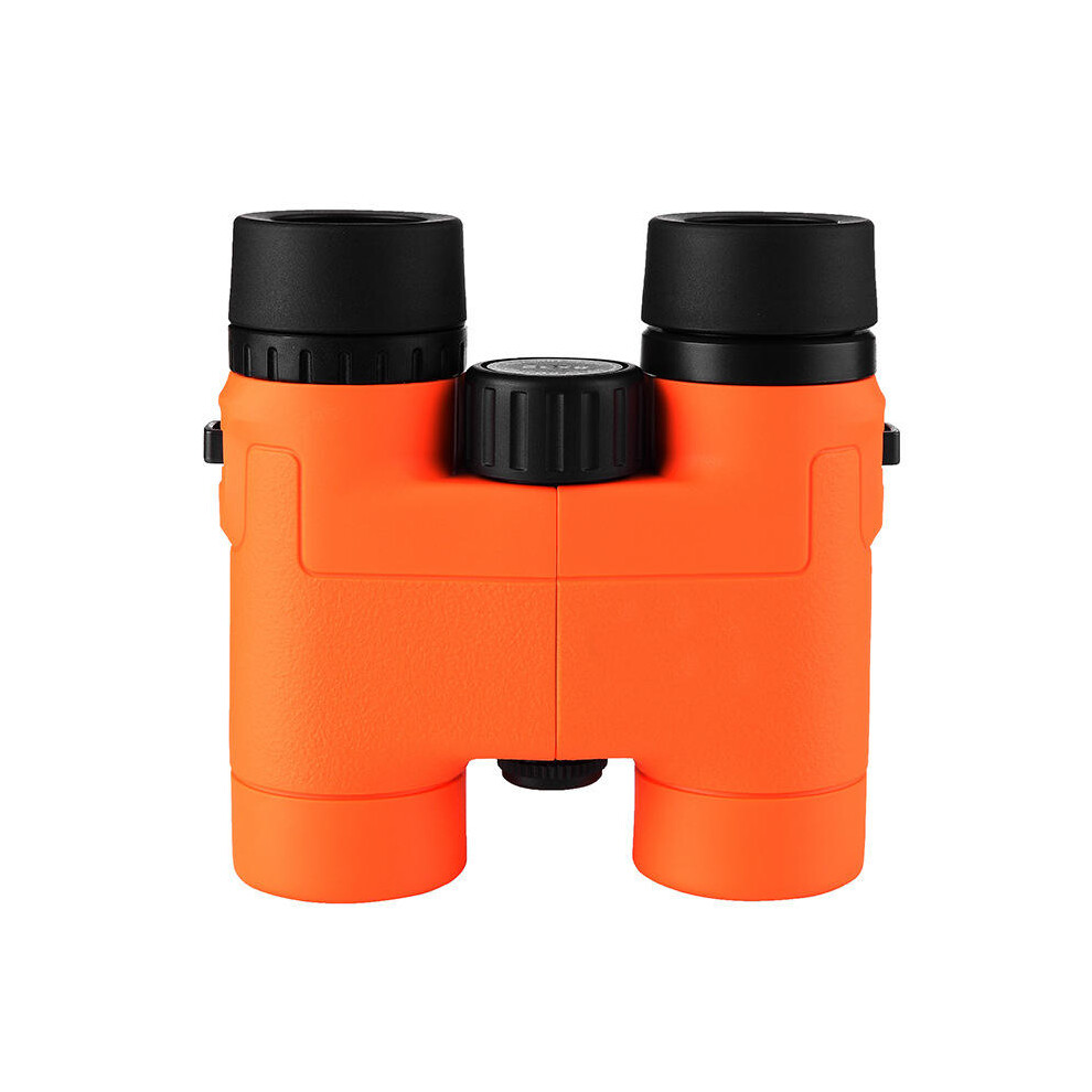 (Orange) 8x32 Outdoor Portable Handheld Binoculars HD Day Night Vision Telescope 128m/1000m Camping Travel