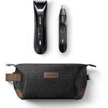 MANSCAPED The Lawn Mower 5.0 Ultra Electric Body Hair Trimmer, 2.0 Nose & Ear Hair Trimmer
