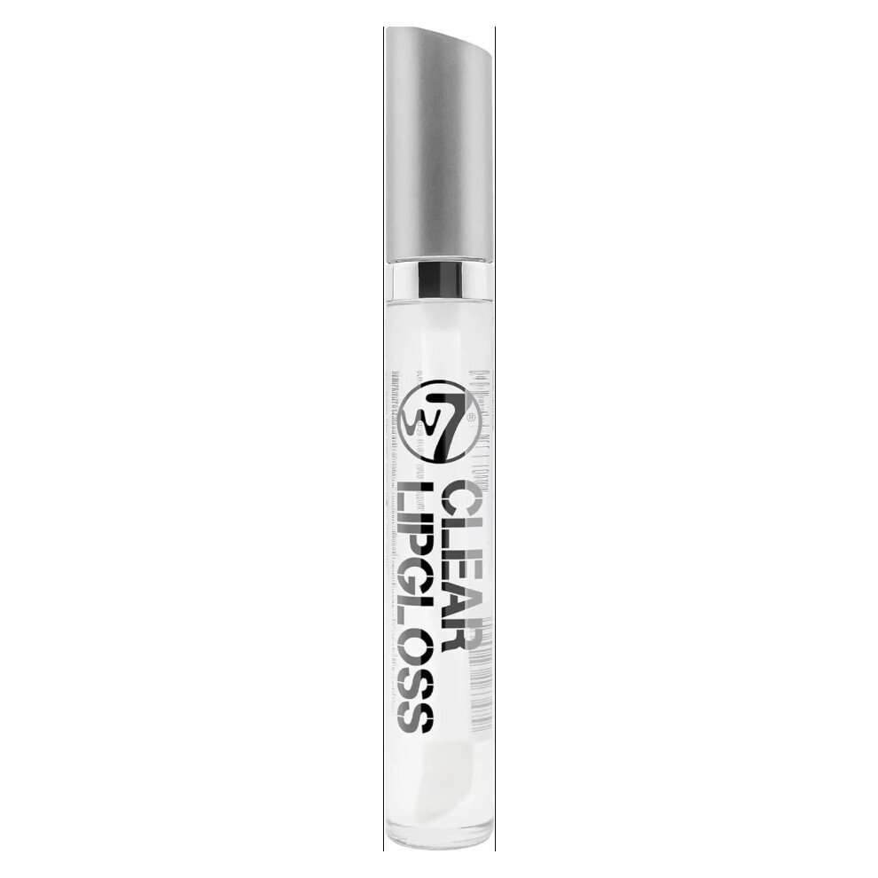 W7 Iridescent Lip Topper Shimmer Soft Clear Liquid Gloss Non-Sticky