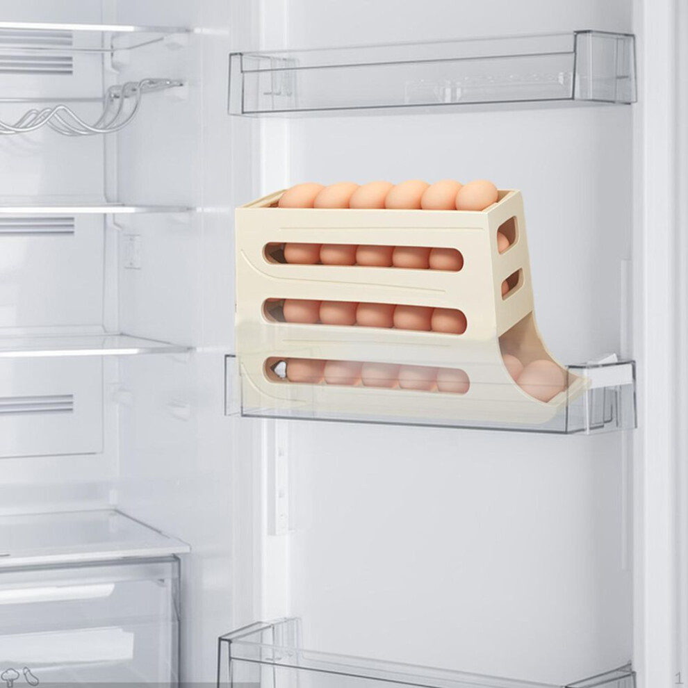 Refrigerator Egg Storage Container Reusable 4 Layer Holder Fridge Organizer For Cabinet