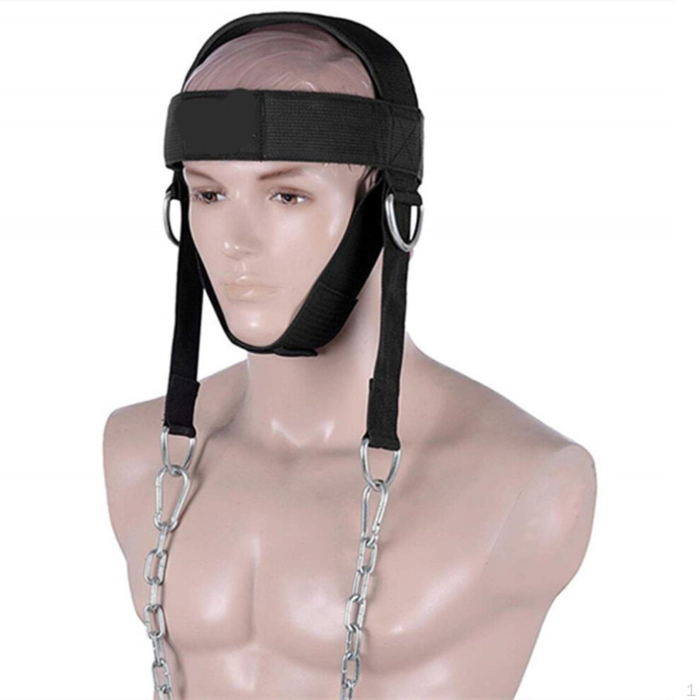 Head Neck Harness Oxford Cloth Equipment Adjustable For Weight Lifting Workout Muscle
