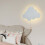 Wooden Night Light Wall Mounted Nursery Lighting, Cloud Light,White 5