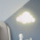 Wooden Night Light Wall Mounted Nursery Lighting, Cloud Light,White 6