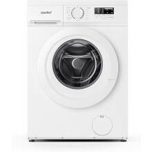 COMFEE' CFE10EW60/W Freestanding Washing Machine,6KG Load,Heat Wash 90 degree,Ultra Slim 400mm,Quick Wash,15 Washing Programs,White