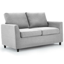 (Light Grey) YODOLLA Loveseat Sofa Couch with Removable Covers