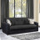 MN Furniture (Black, 3 Seater) Munich Ottoman Storage 3+2 Seater Fabric Sofa Set 3