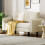 Hello-5ive 2 Seater Sofa, Modern Linen Sofa Couch with Thicken Cushions 6