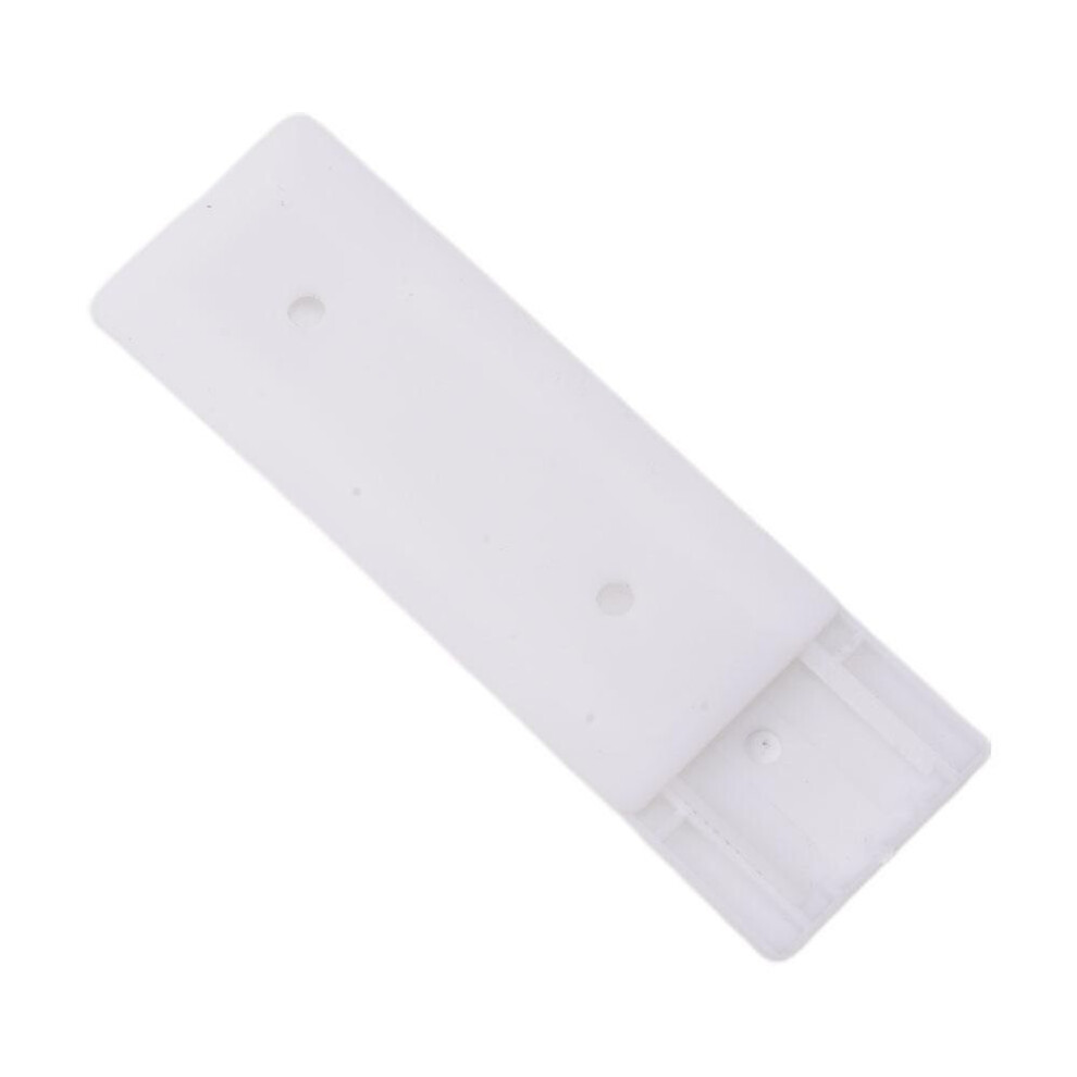 (White-10*4cm/3.9*1.6in) Home Self-adhesive Socket Fixer Cable Wire Organizer Strip Plug Holder Powerful Sticker Sticker L8o7