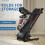 Alivio 3-Speed Multifunctional Foldable Treadmill with Dual Barbell 5