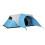 Outsunny Outsunny 3000mm Waterproof Camping Tent w/ Porch & Sewn in Groundsheet, Blue 9