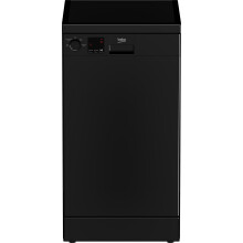 Beko DVS04020B Freestanding Slimline Dishwasher with Quick Programmes