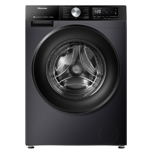 Hisense Hisense WD3S1043BB3 washer dryer Freestanding Front-load Black D