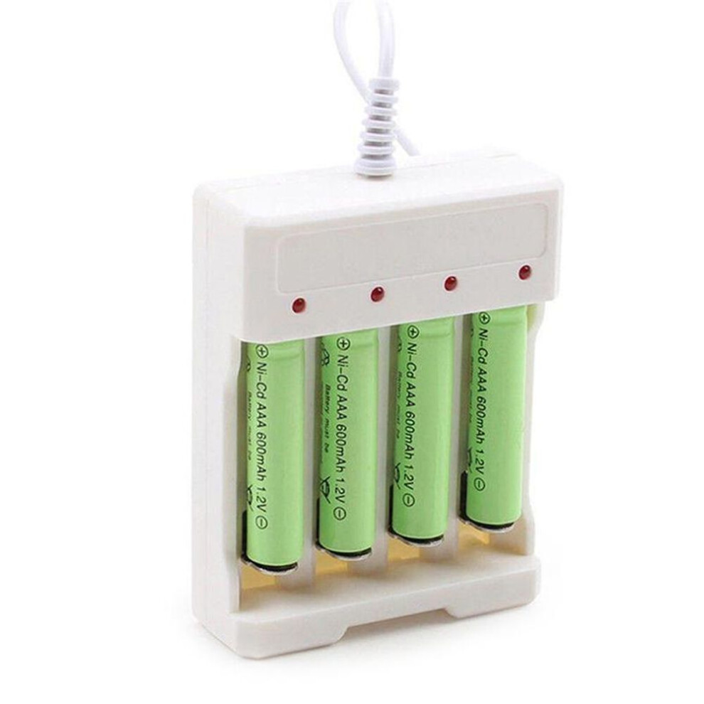 1.2V Universal 4 Slot Aa/Aaa Rechargeable Battery Charger Adapter Usb Plug